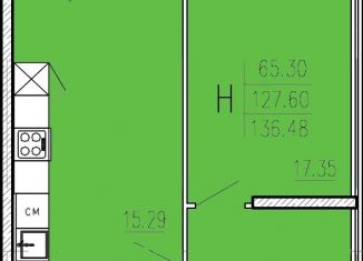 Продам четырехкомнатную квартиру, 136.48 м2, Пенза, улица Кордон Студёный, 48