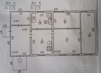 Продается дом, 45 м2, Брянск, Бежицкий район, Песчаная улица, 25