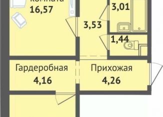 Продажа 2-ком. квартиры, 64.47 м2, Чувашия, улица Богдана Хмельницкого, 133