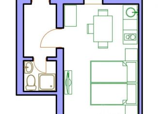 Аренда двухкомнатной квартиры, 30 м2, Карелия