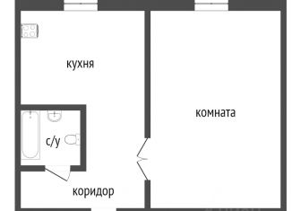 Продаю 1-комнатную квартиру, 27.4 м2, Курганская область, улица Сухэ-Батора, 5