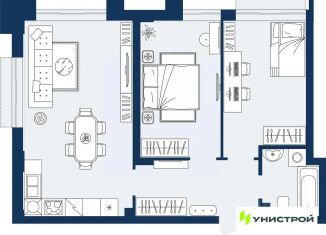 Продажа 2-комнатной квартиры, 62.39 м2, Дагестан