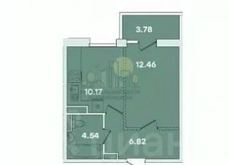 Продажа 1-ком. квартиры, 37.8 м2, Иркутская область, улица Петрова, 18/1