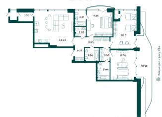 Продажа трехкомнатной квартиры, 131.9 м2, Республика Башкортостан