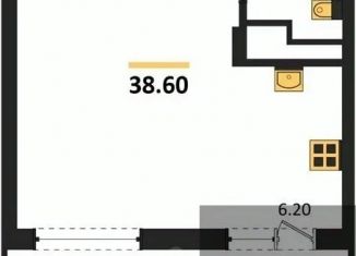 Продаю квартиру студию, 38.6 м2, Воронежская область, бульвар Содружества, 5к1