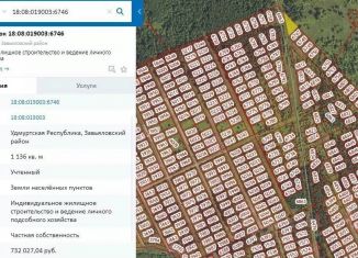 Продажа участка, 11 сот., Удмуртия, Удмуртская улица, 51