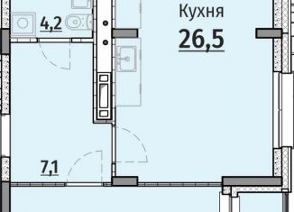 Однокомнатная квартира на продажу, 56.8 м2, Чебоксары, Калининский район