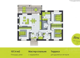 Дом на продажу, 157.4 м2, Татарстан, Окружная улица, 1